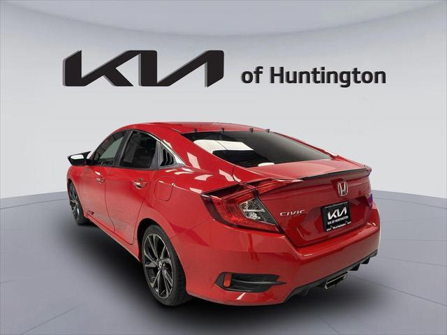 used 2021 Honda Civic car, priced at $16,850