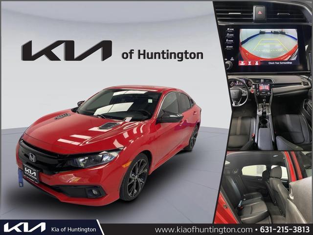 used 2021 Honda Civic car, priced at $16,850