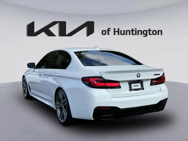 used 2021 BMW M550 car, priced at $32,472