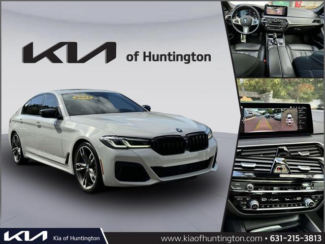 used 2021 BMW M550 car, priced at $37,277