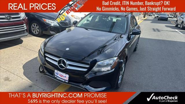 used 2016 Mercedes-Benz C-Class car, priced at $14,999