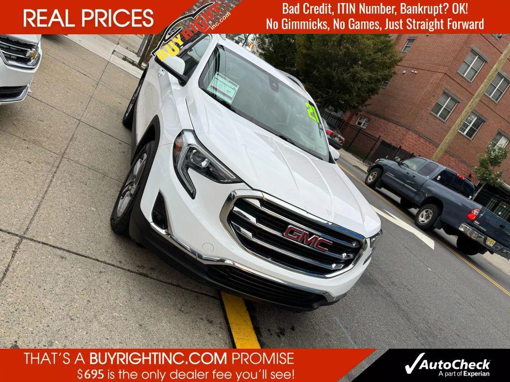 used 2021 GMC Terrain car, priced at $17,999