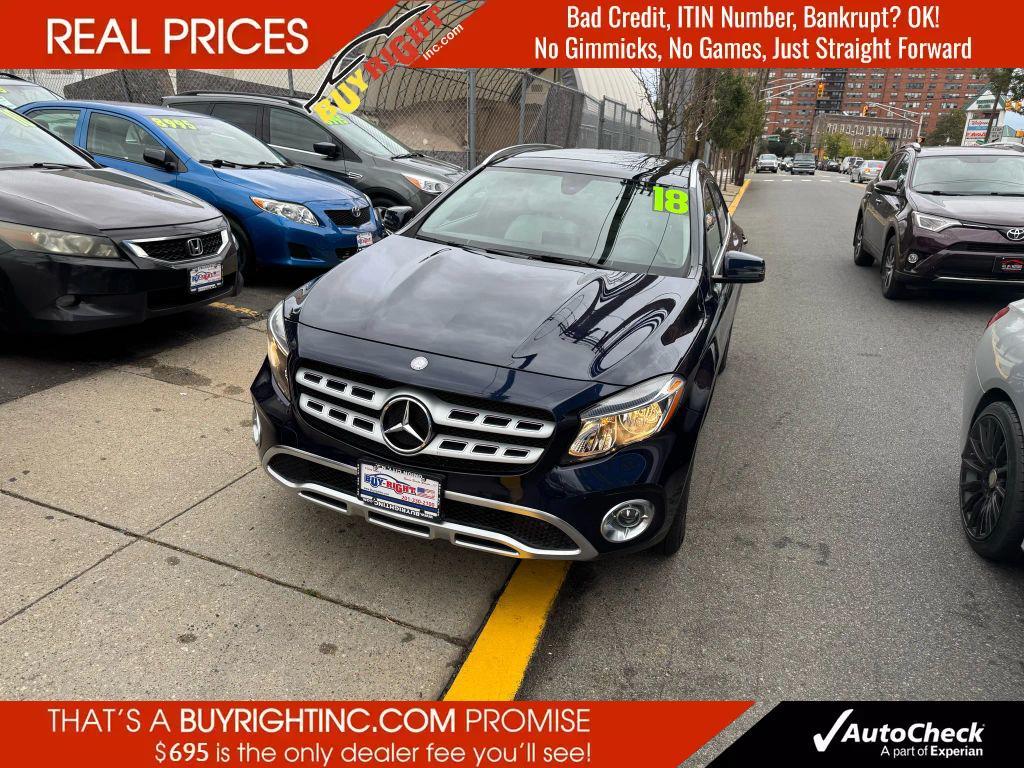 used 2018 Mercedes-Benz GLA 250 car, priced at $13,999