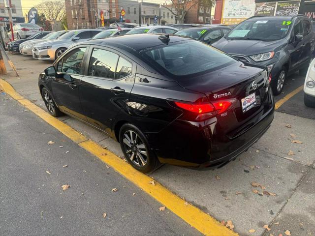 used 2021 Nissan Versa car, priced at $12,999