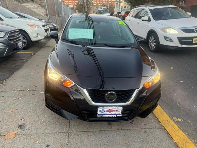 used 2021 Nissan Versa car, priced at $12,999