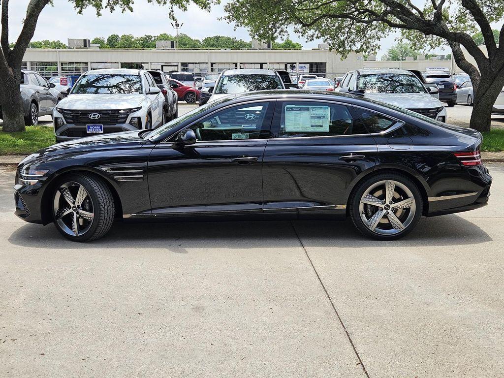 new 2025 Genesis G80 car, priced at $70,555
