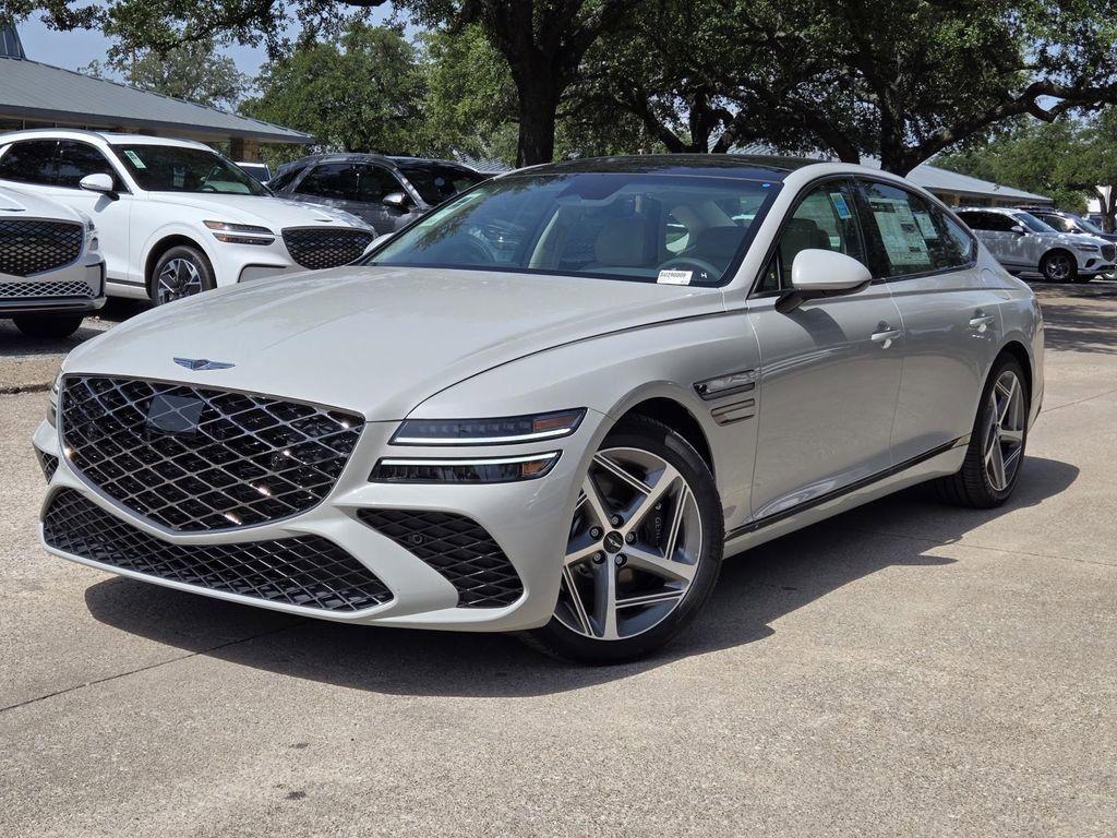 new 2025 Genesis G80 car, priced at $61,783