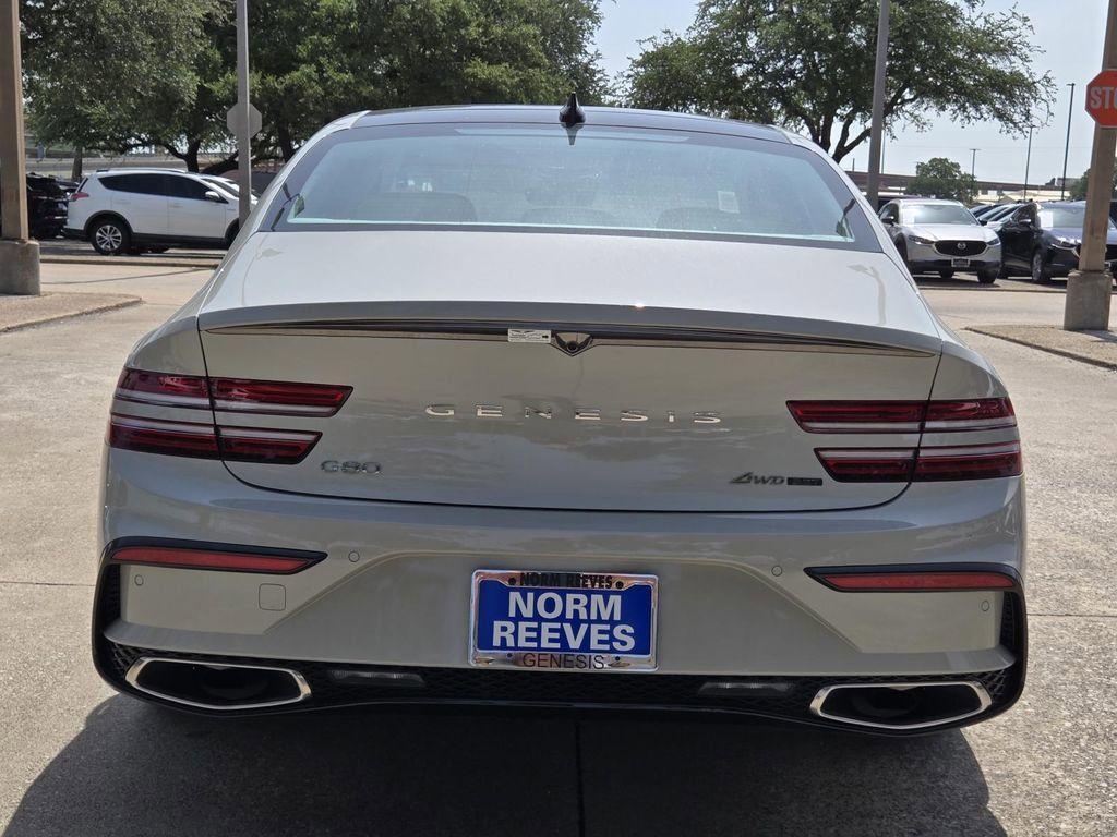 new 2025 Genesis G80 car, priced at $65,783