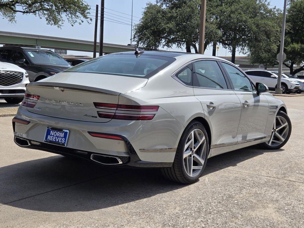 new 2025 Genesis G80 car, priced at $65,783