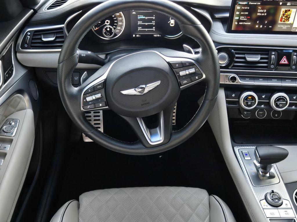 used 2023 Genesis G70 car, priced at $39,569