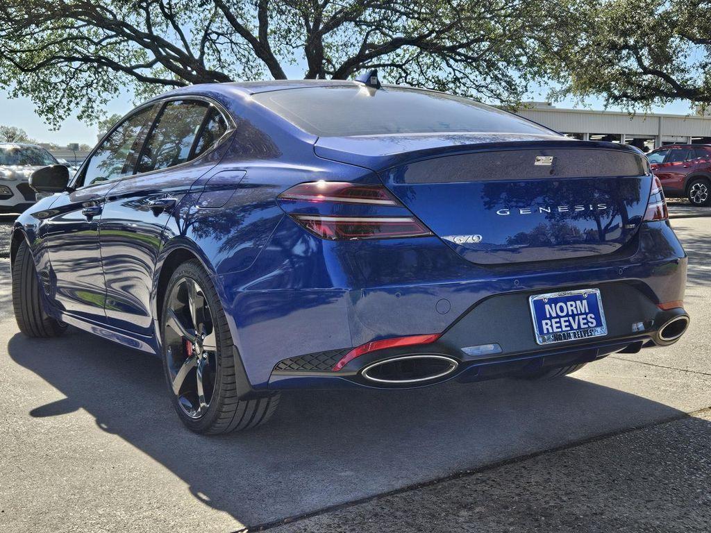 new 2026 Genesis G70 car, priced at $55,665