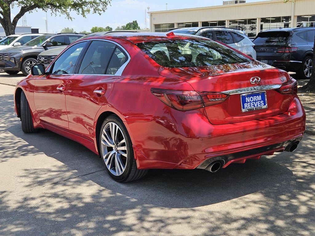 used 2022 INFINITI Q50 car, priced at $24,351