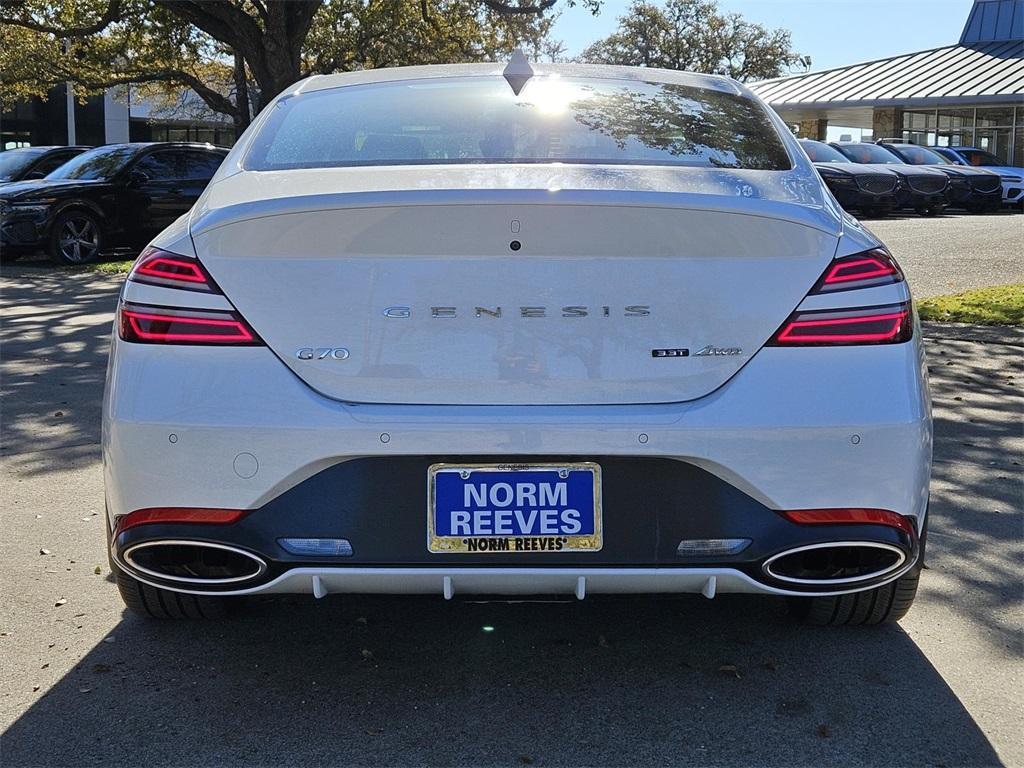 used 2022 Genesis G70 car, priced at $32,700