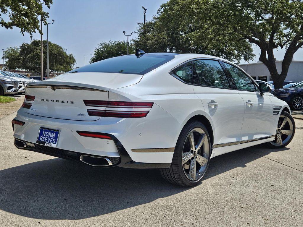 new 2025 Genesis G80 car, priced at $68,220