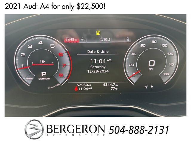 used 2021 Audi A4 car