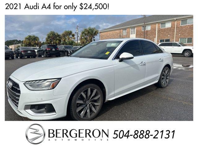 used 2021 Audi A4 car