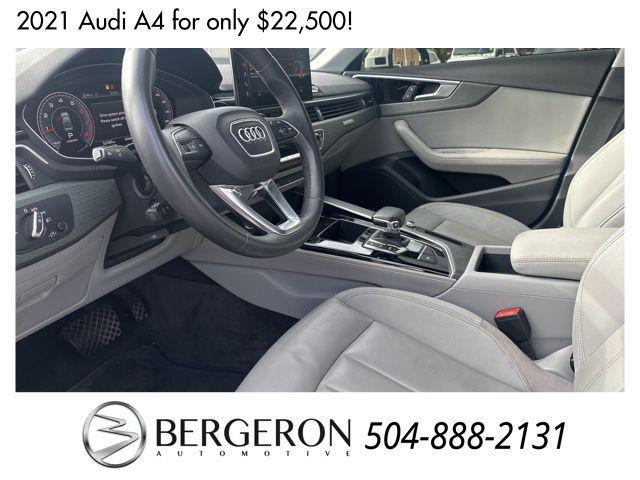 used 2021 Audi A4 car