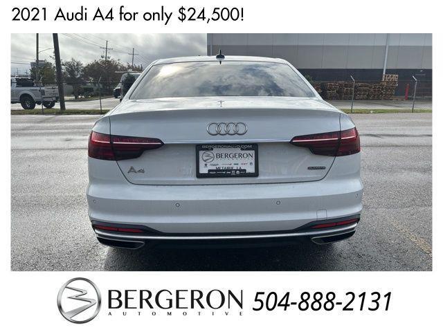 used 2021 Audi A4 car