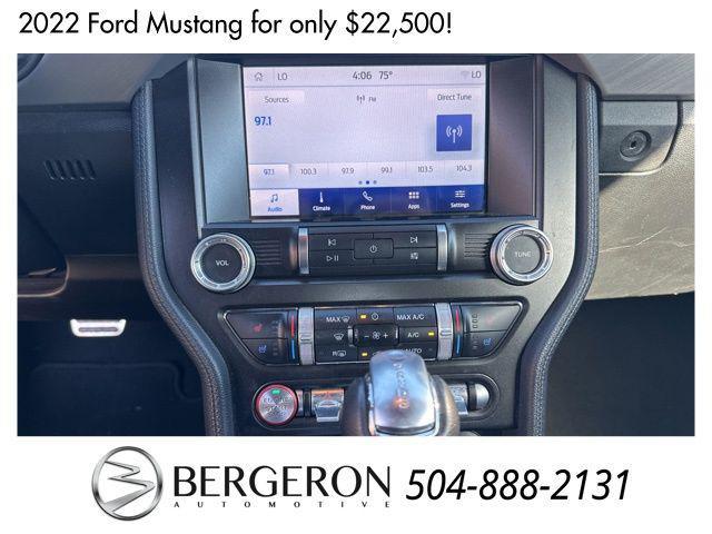 used 2022 Ford Mustang car