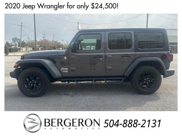 used 2020 Jeep Wrangler Unlimited car