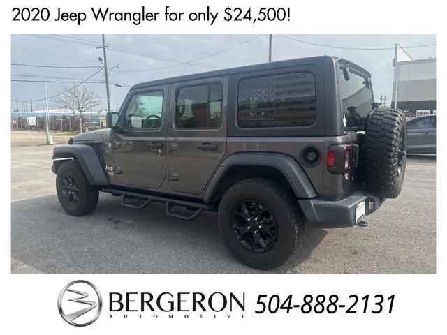 used 2020 Jeep Wrangler Unlimited car