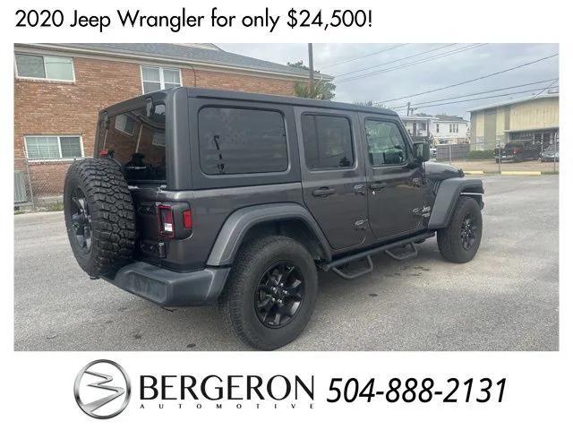 used 2020 Jeep Wrangler Unlimited car