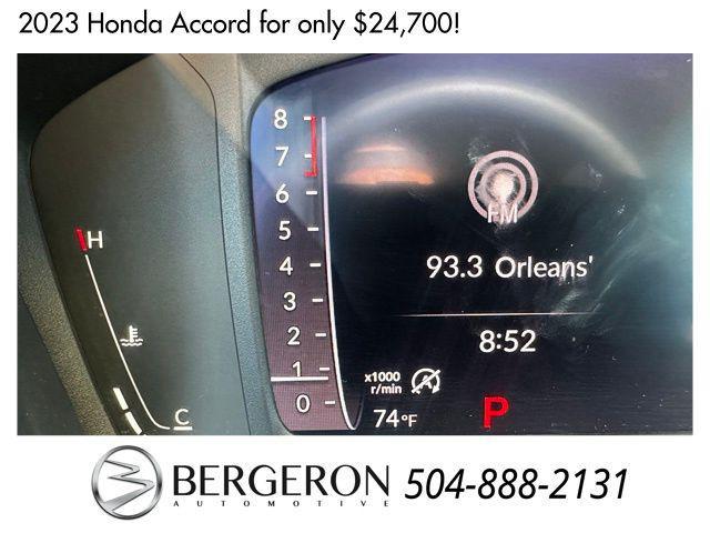 used 2023 Honda Accord car