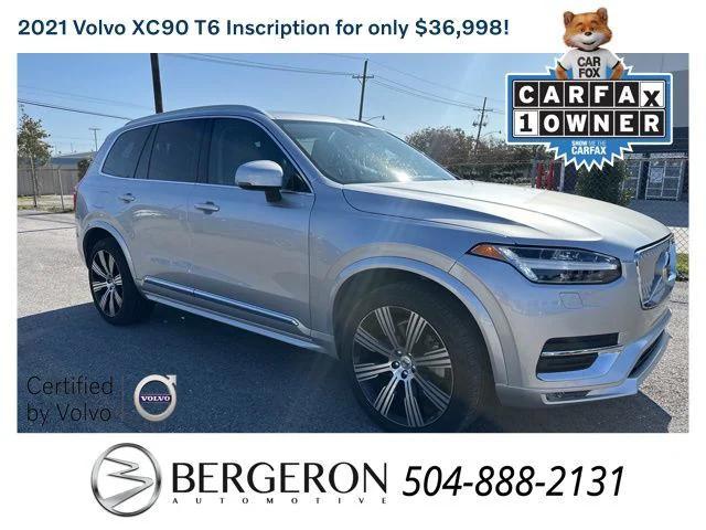 used 2021 Volvo XC90 car, priced at $36,998