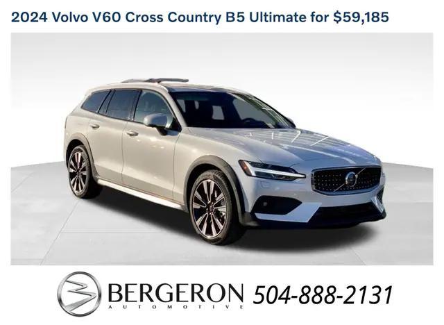 new 2024 Volvo V60 Cross Country car, priced at $53,900