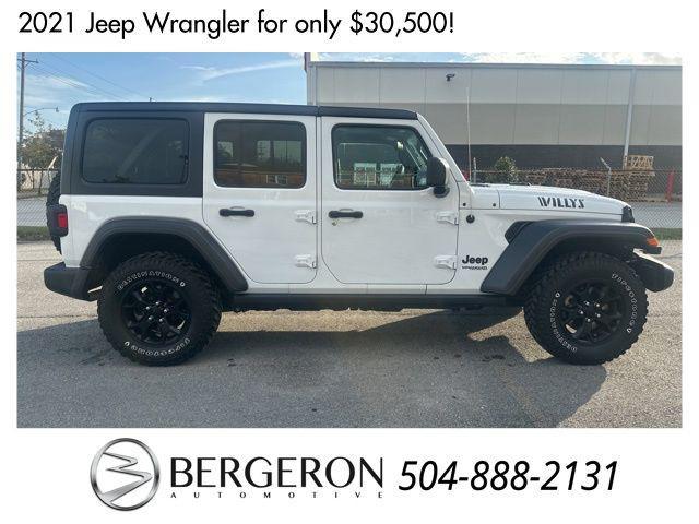 used 2021 Jeep Wrangler Unlimited car