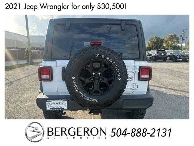 used 2021 Jeep Wrangler Unlimited car