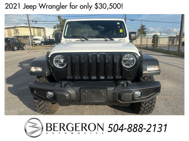 used 2021 Jeep Wrangler Unlimited car