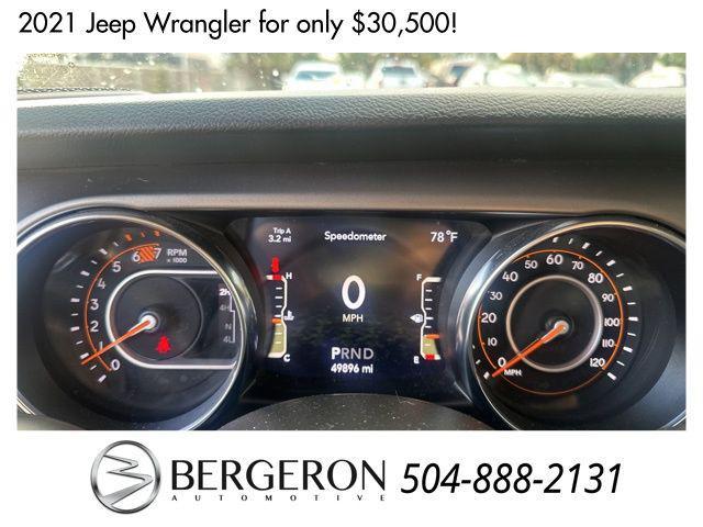 used 2021 Jeep Wrangler Unlimited car