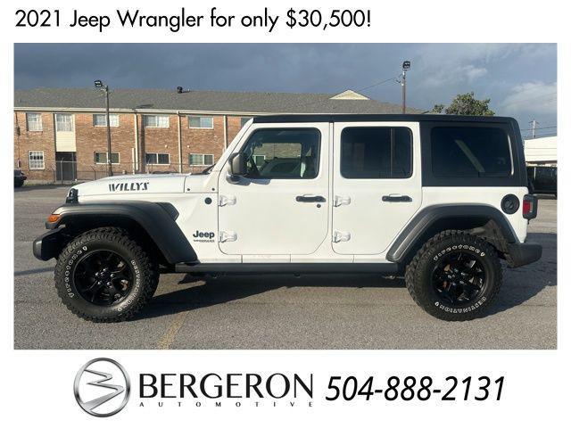 used 2021 Jeep Wrangler Unlimited car