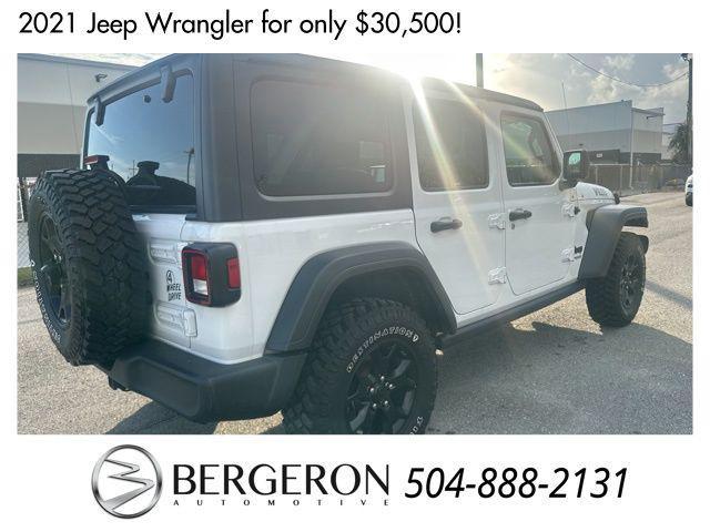 used 2021 Jeep Wrangler Unlimited car