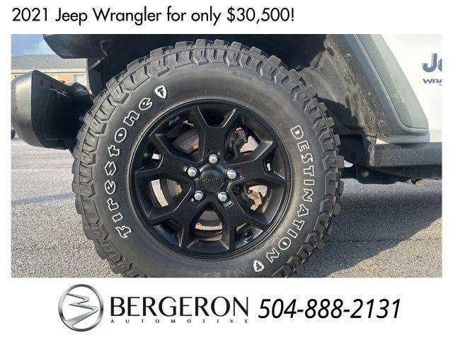 used 2021 Jeep Wrangler Unlimited car