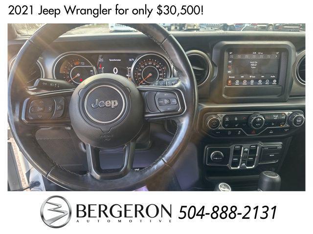 used 2021 Jeep Wrangler Unlimited car