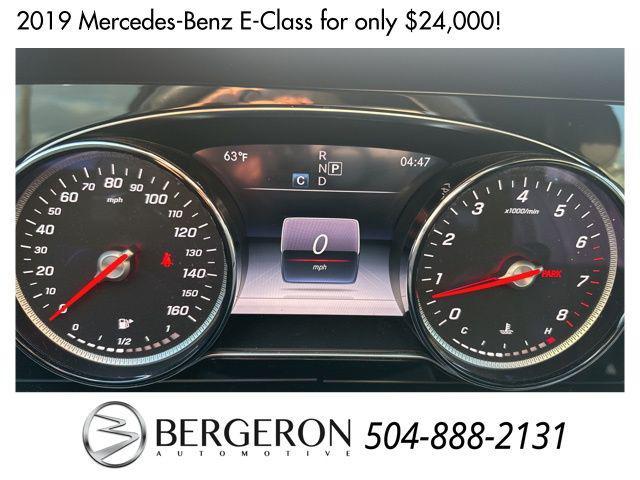 used 2019 Mercedes-Benz E-Class car