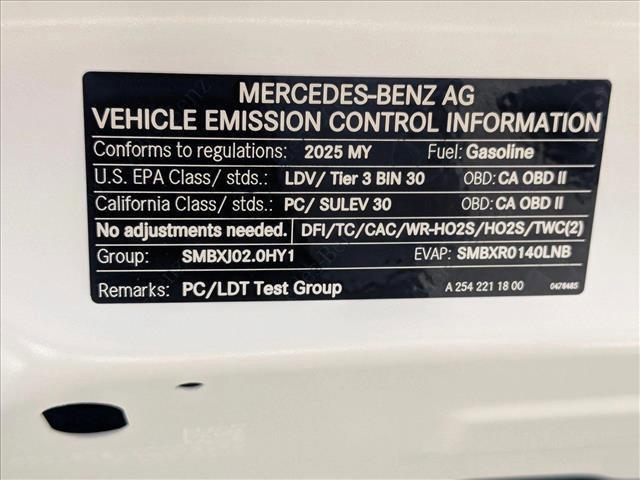 new 2025 Mercedes-Benz GLC 300 car, priced at $54,550