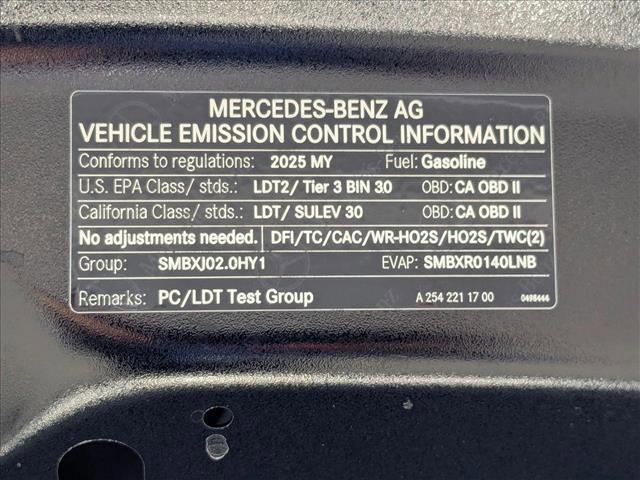 new 2025 Mercedes-Benz GLC 300 car, priced at $55,845