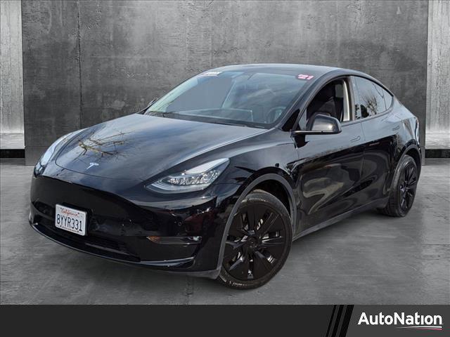 used 2021 Tesla Model Y car, priced at $29,795