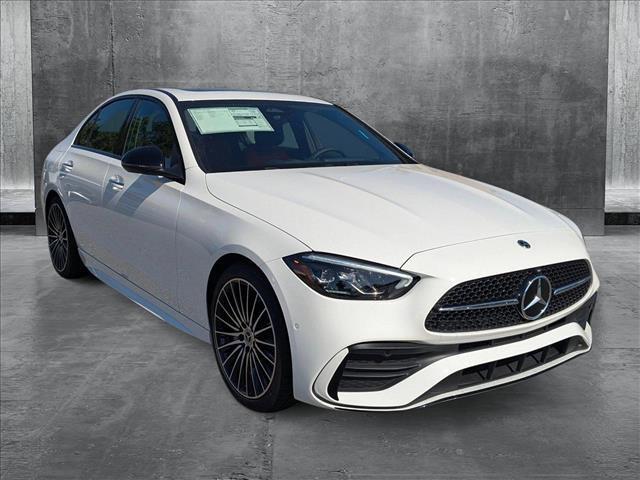new 2025 Mercedes-Benz C-Class car, priced at $55,690