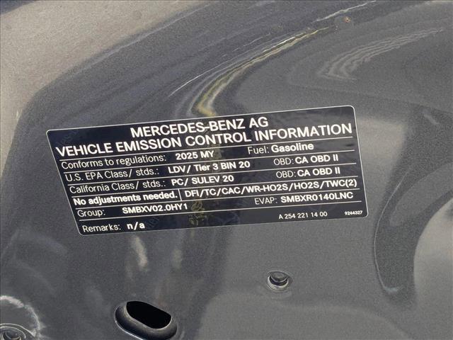 new 2025 Mercedes-Benz C-Class car, priced at $54,845