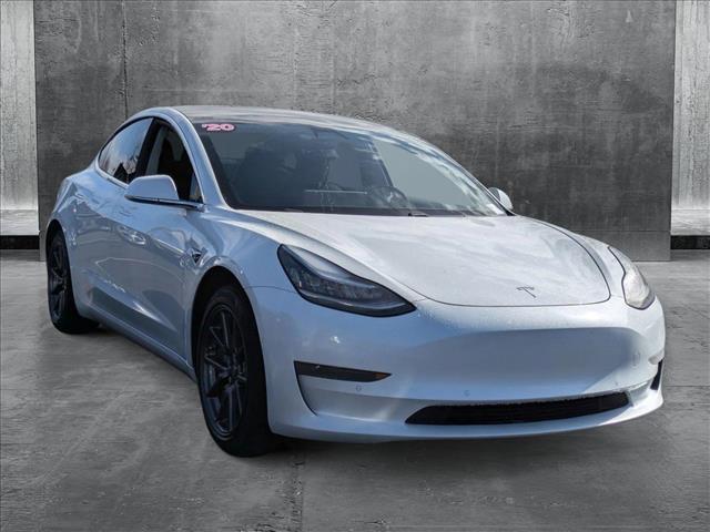 used 2020 Tesla Model 3 car, priced at $21,995