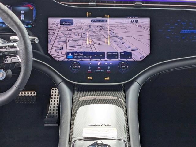 new 2025 Mercedes-Benz AMG EQE car, priced at $118,510