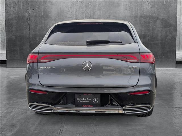 new 2025 Mercedes-Benz AMG EQE car, priced at $118,510