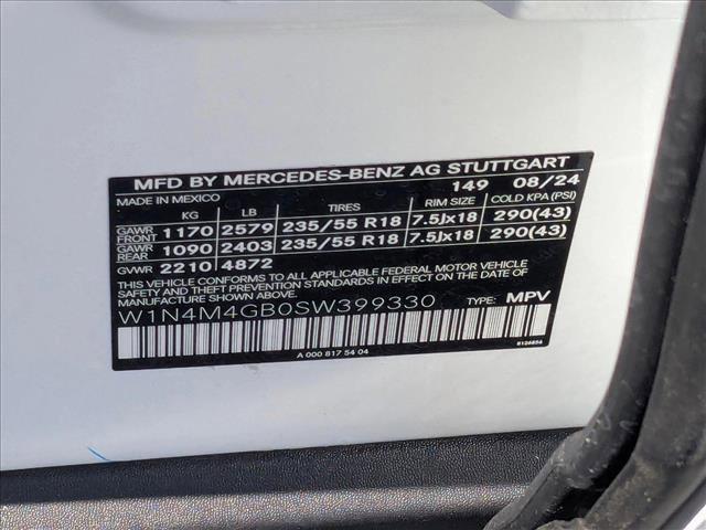 new 2025 Mercedes-Benz GLB 250 car, priced at $50,645