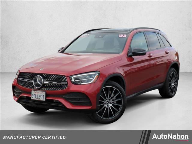 used 2022 Mercedes-Benz GLC 300 car, priced at $24,998