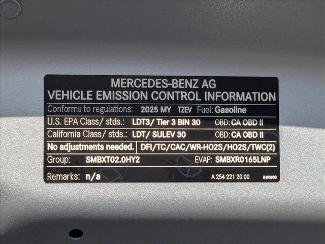 new 2025 Mercedes-Benz GLC 350e car, priced at $68,940