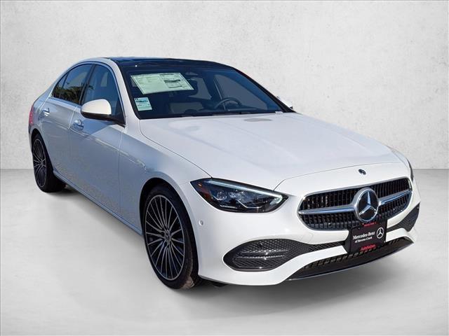 new 2025 Mercedes-Benz C-Class car, priced at $54,015